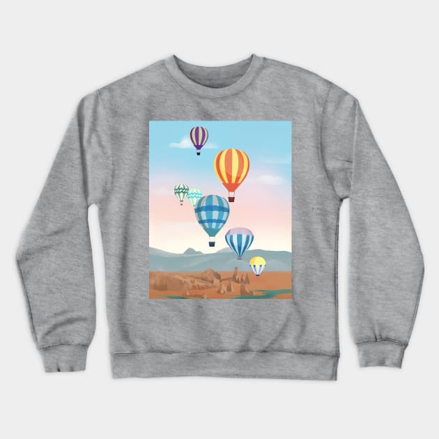 Cappadocia Crewneck Sweatshirt by Petras